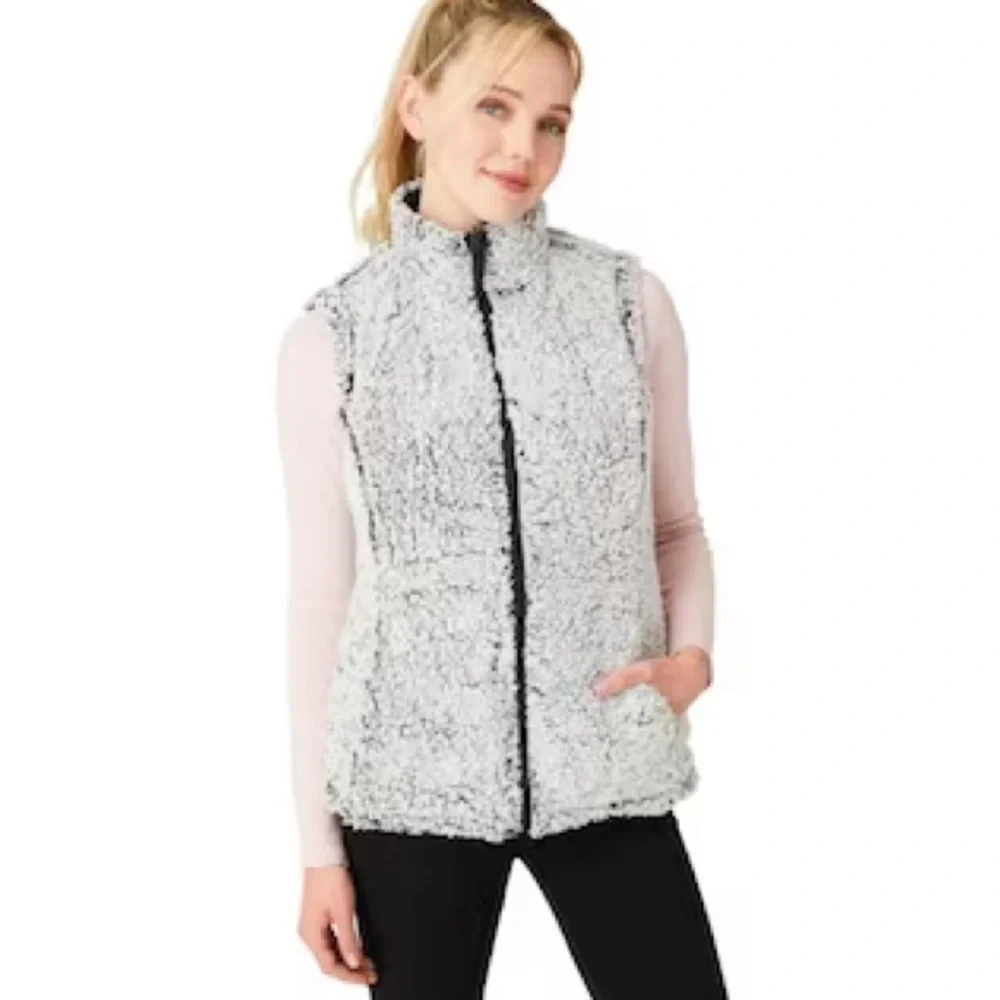 Free Country Women's Black Polyester Insulated Vest